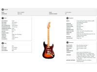 Fender Player II Modified Stratocaster Maple Fingerboard 3-Color Sunburst Fender Player II Modified Stratocaster Maple Fingerboard 3-Color Sunburst